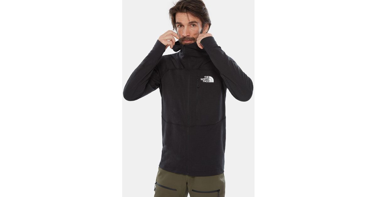 the north face men's summit l2 power grid lt moletom com capuz