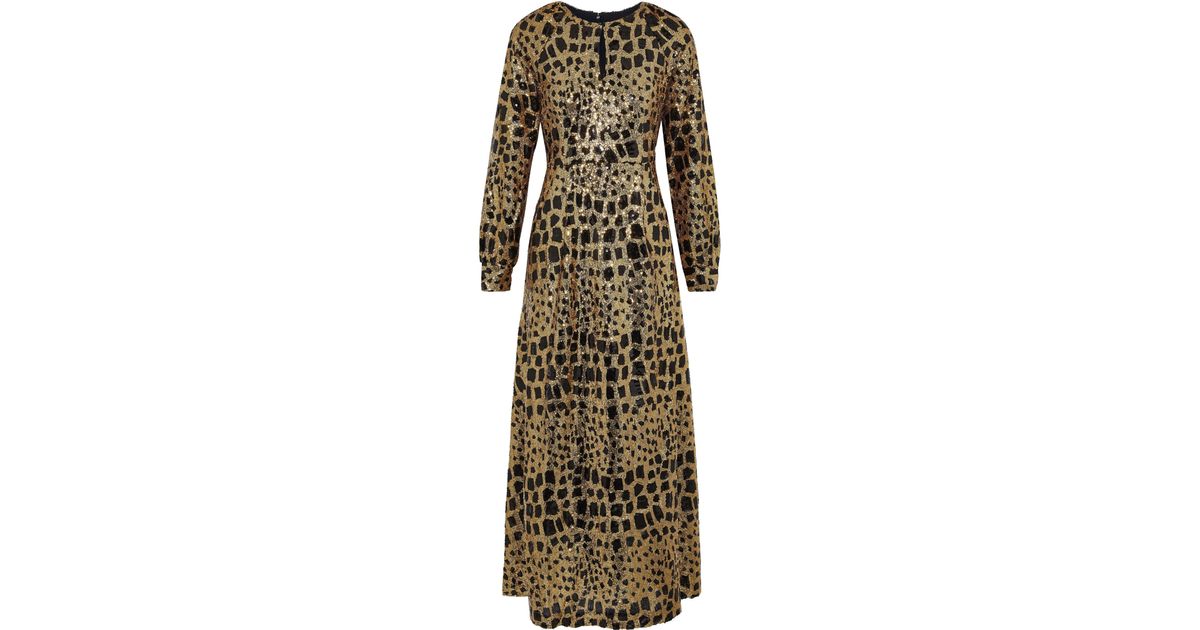 baguy sequin maxi dress