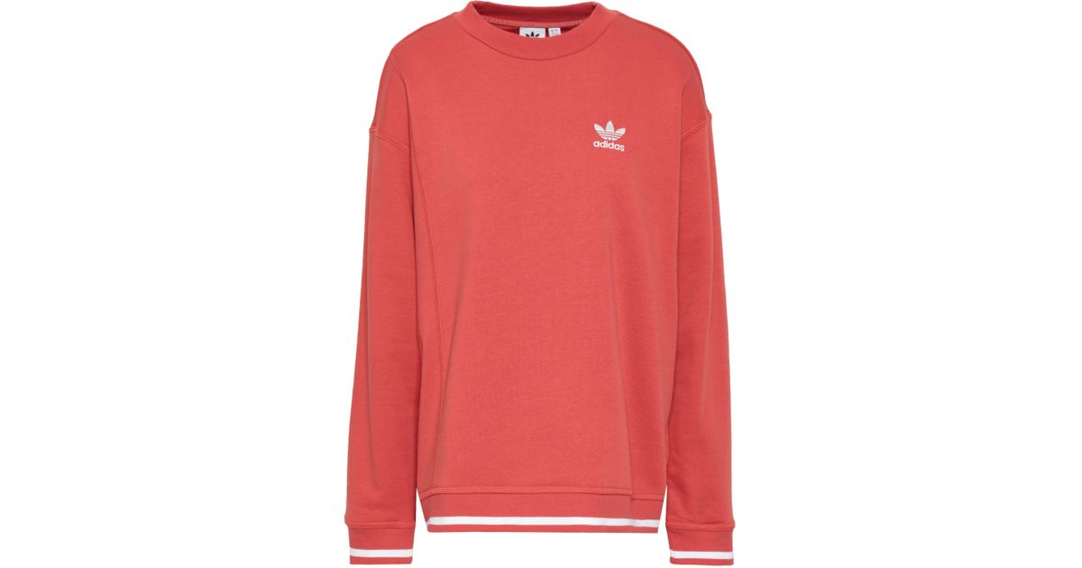 adidas coral sweatshirt