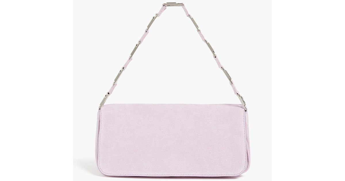 BY FAR Daisy Suede Shoulder Bag in Purple Lyst