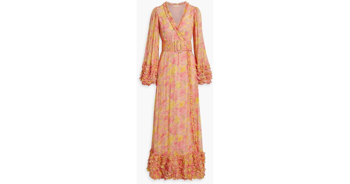 open lace back dress byTiMo - Kjoler - Organza Maxi Dress - Winter Breeze