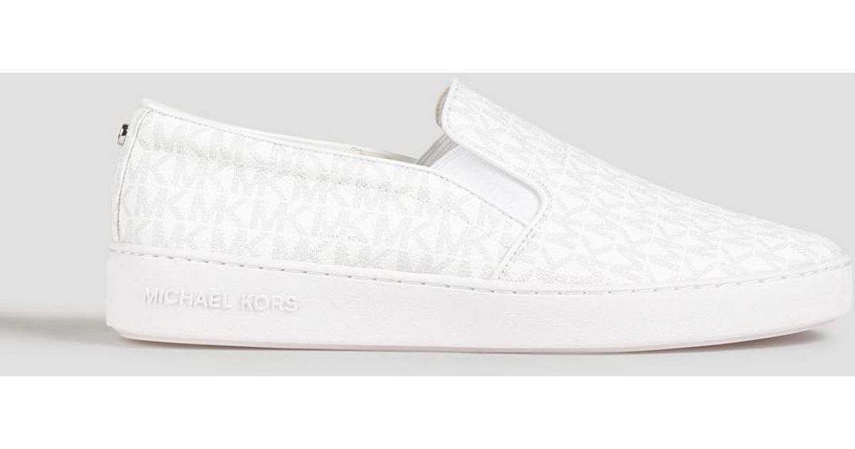 michael kors keaton slip on vanilla