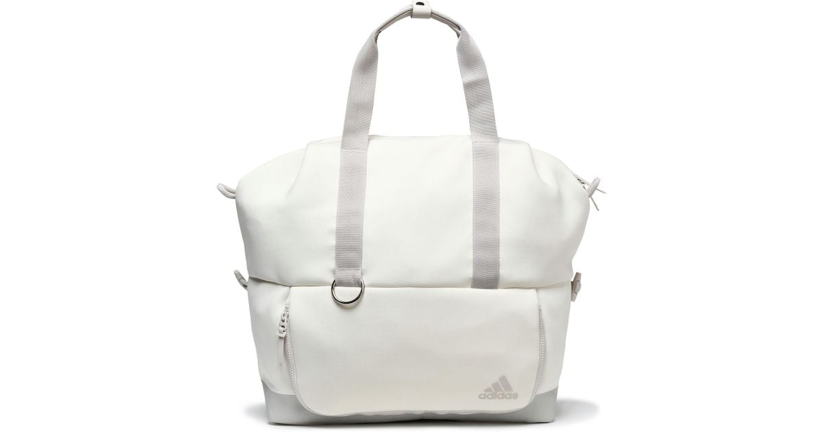 adidas Woman Neoprene Gym Bag Off-white | Lyst Australia