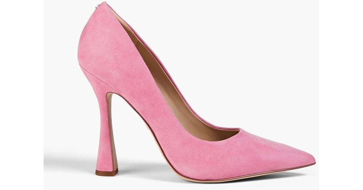 Sam edelman clearance pink suede pumps