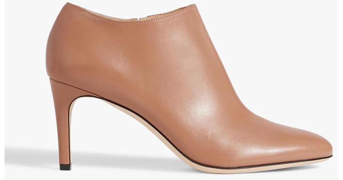 【Sergio Rossi】Madame Bootie 075 SERGIO ROSSI Madame 75 leather ankle boots | THE OUTNET