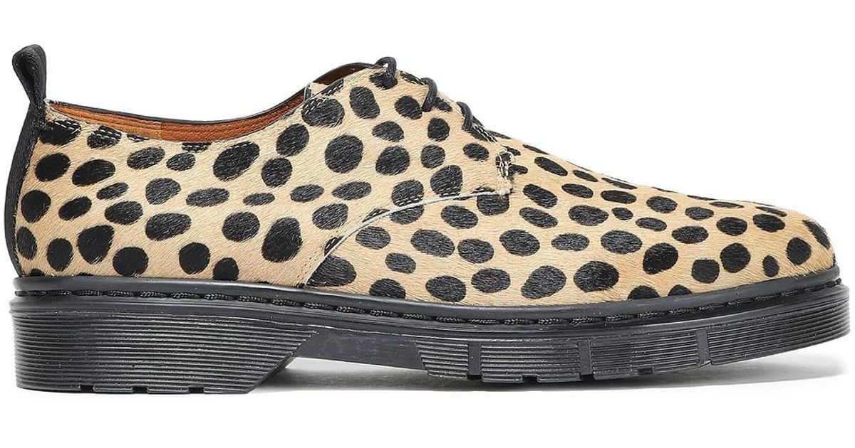 JOSEPH Leopard-print Calf Hair Brogues 