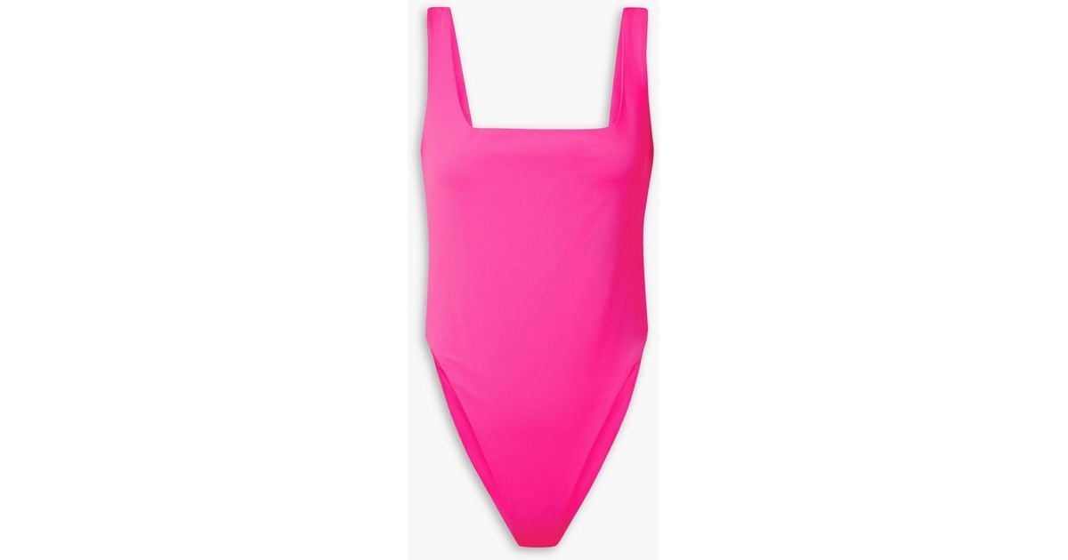 Mara Hoffman Idalia Swimsuit in Pink | Lyst