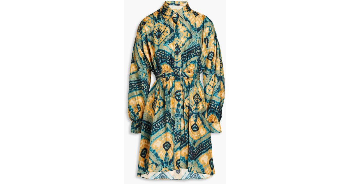 Ulla Johnson
 Rose Shirred Satin Dress main image 0