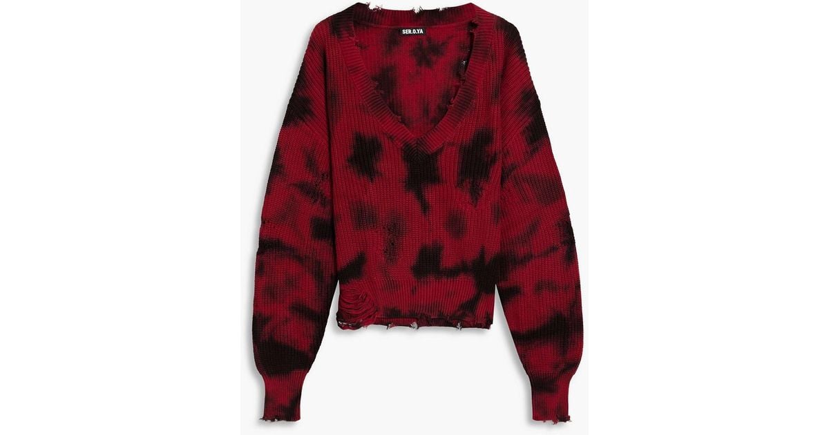 Bassike tie dye jumper clearance
