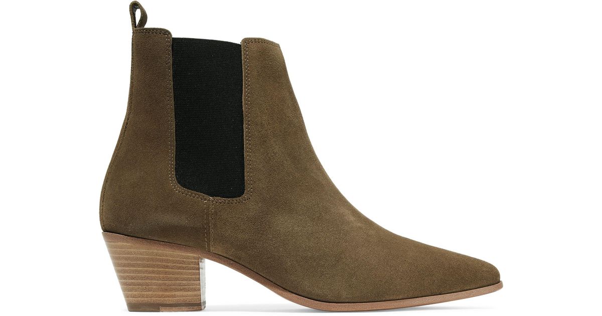 iro yvette suede ankle boots