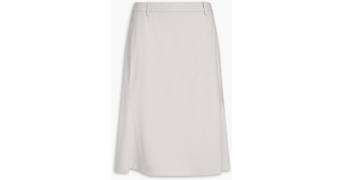 Nylon Twill Skirt