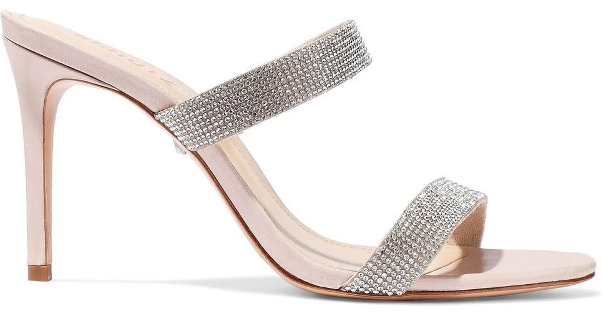 schutz embellished mule