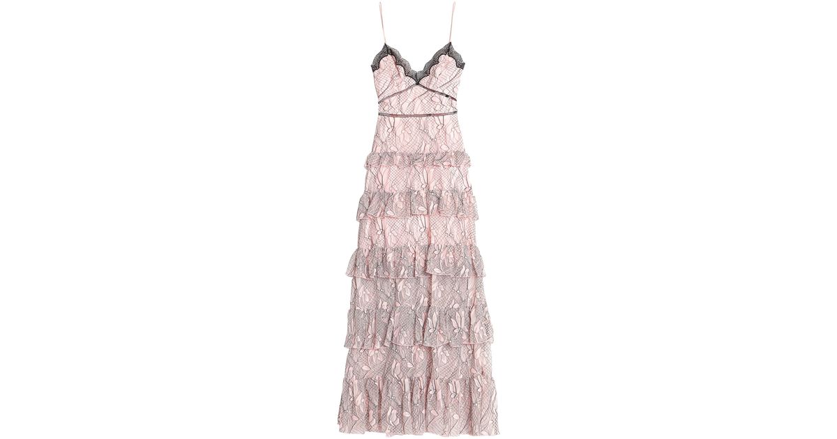 nicholas iris lace gown
