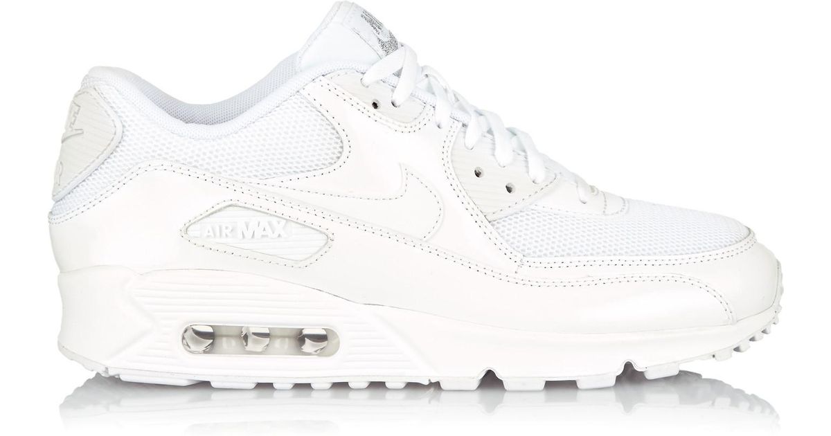 nike air max 90 premium white leather