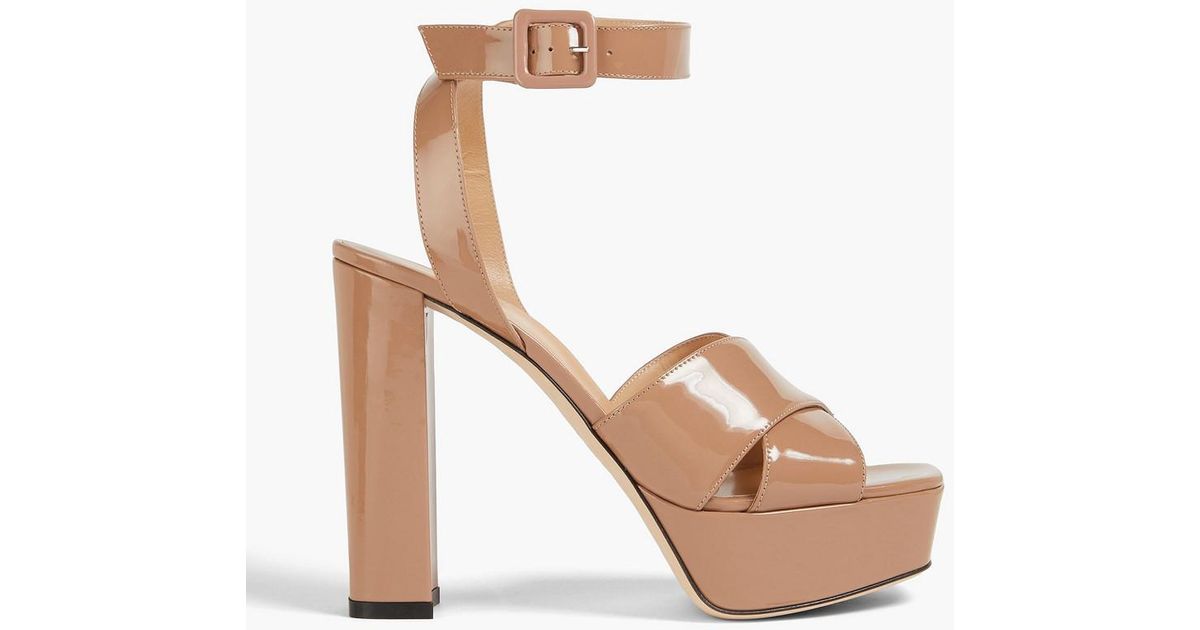 Sergio rossi hotsell platform sandals