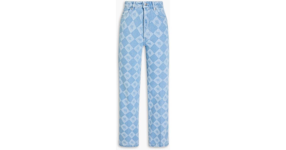 nanushka-Blue-Zoey-Printed-