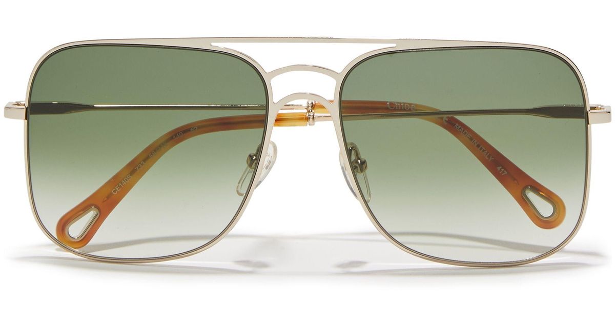 chloe sunglasses green