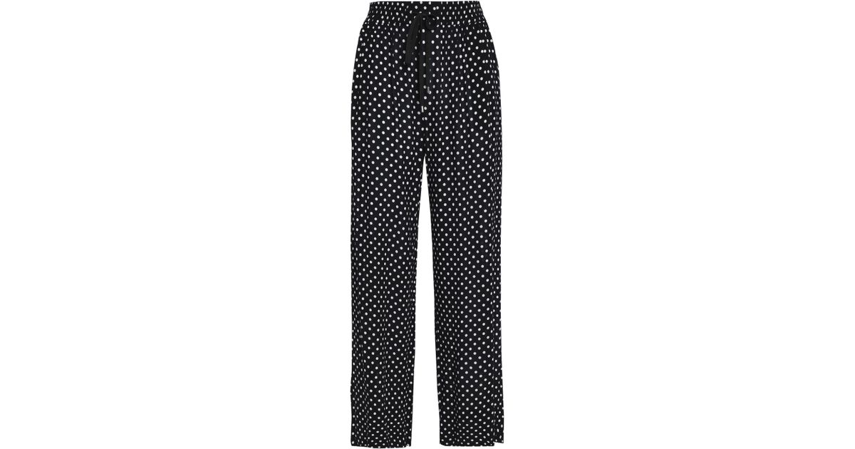 zimmermann crepe wide leg pants