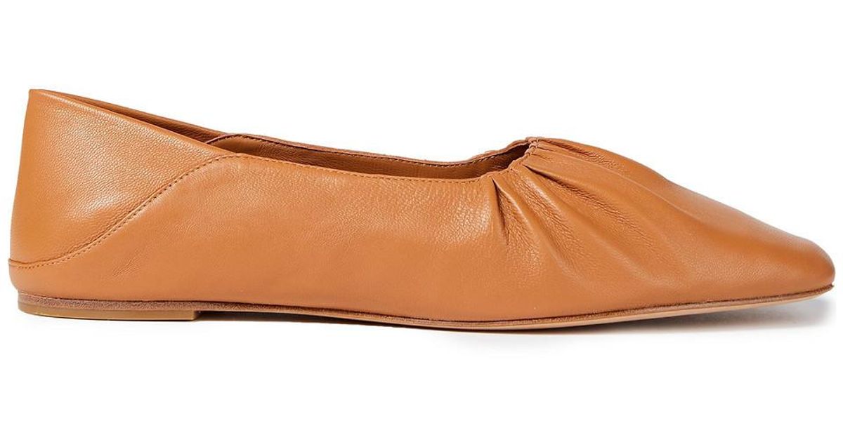 vince magda leather loafers
