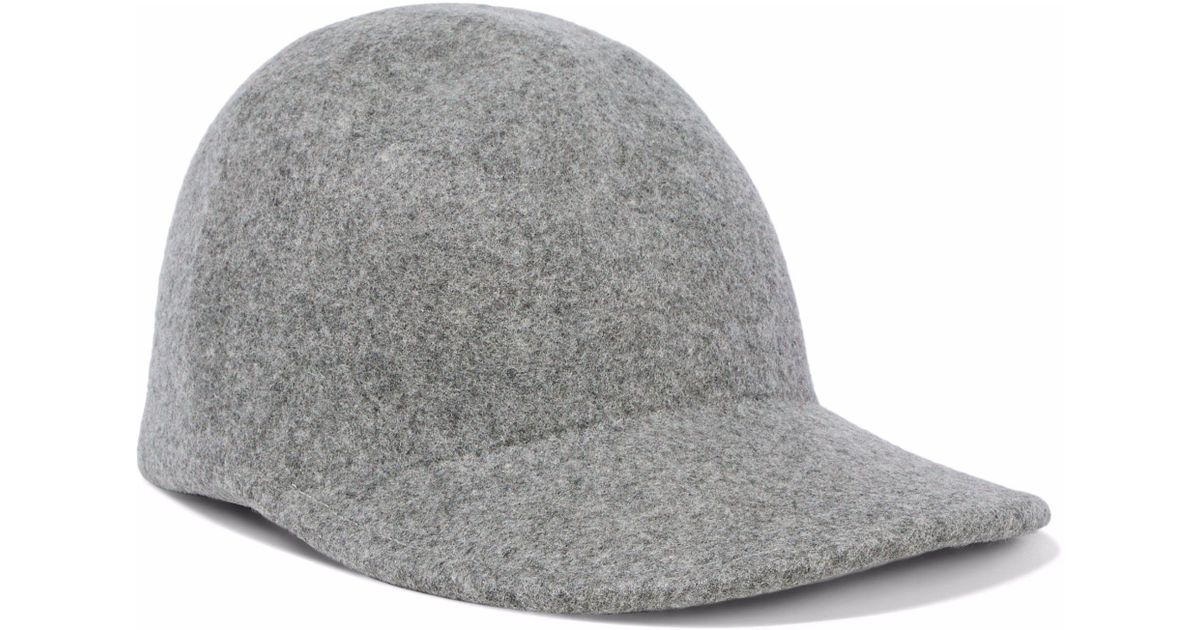 wool felt baseball cap
