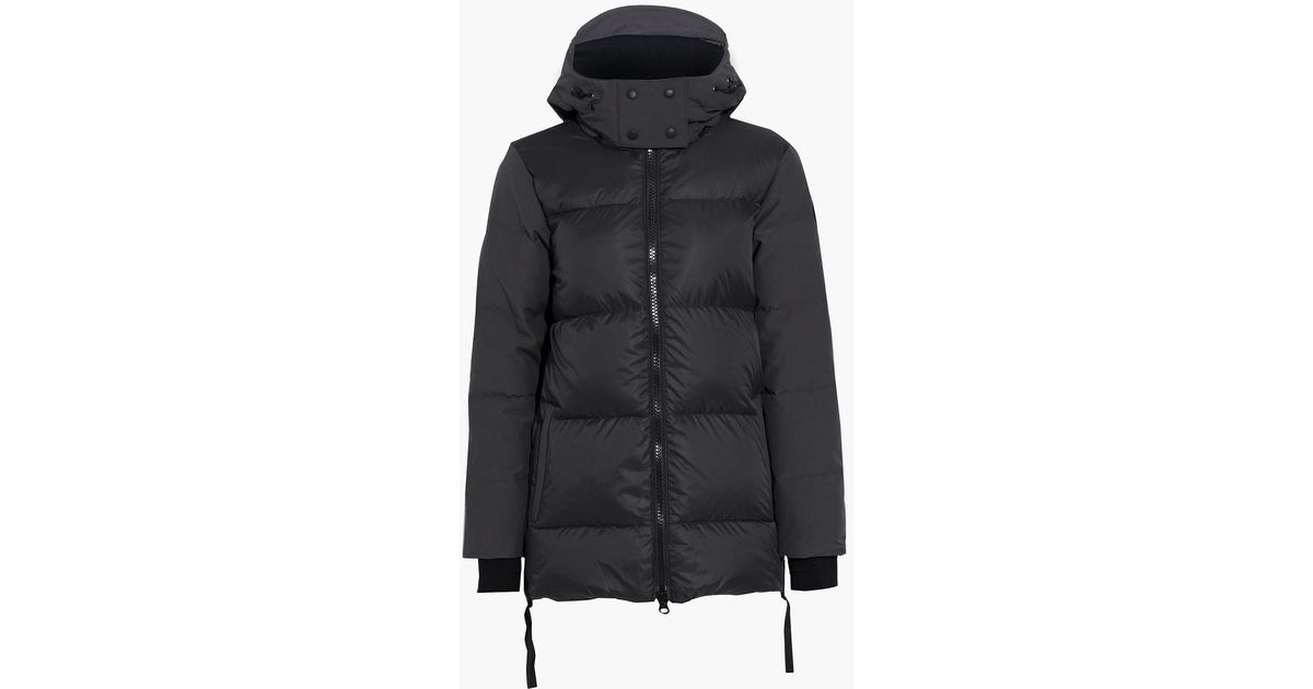 Canada Goose Whitehorse Quilted Shell Hooded Down Parka in Gray | Lyst