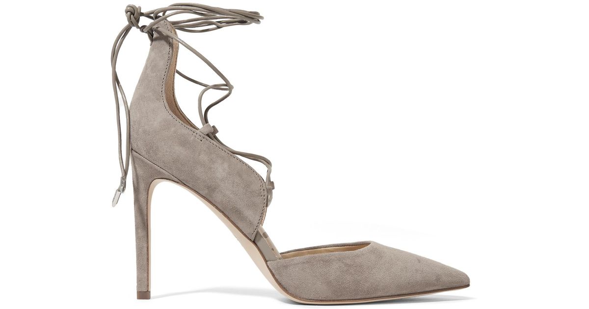 sam edelman suede heels