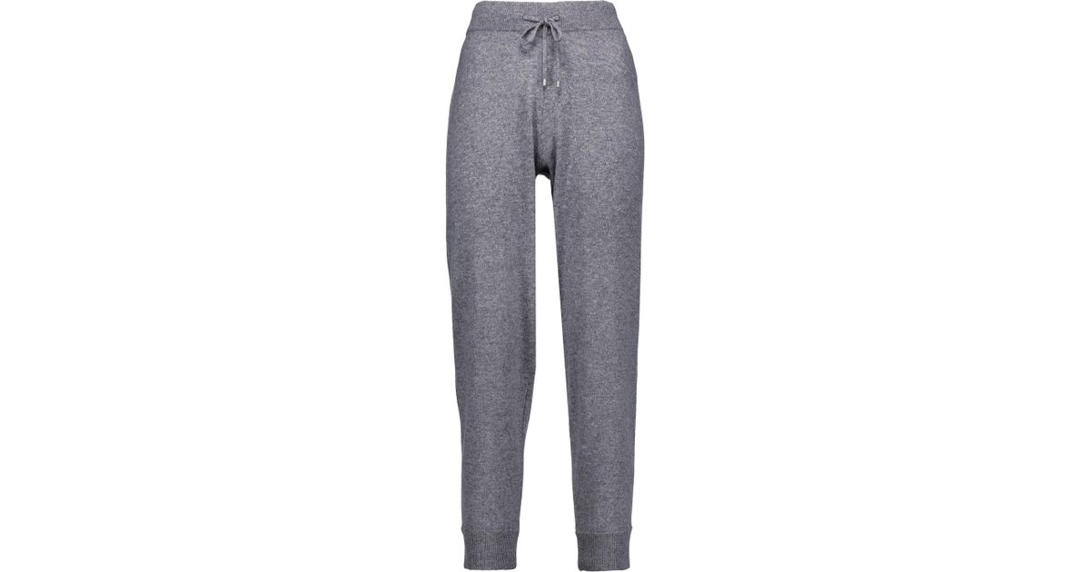 Magaschoni Cashmere Pants in Gray | Lyst