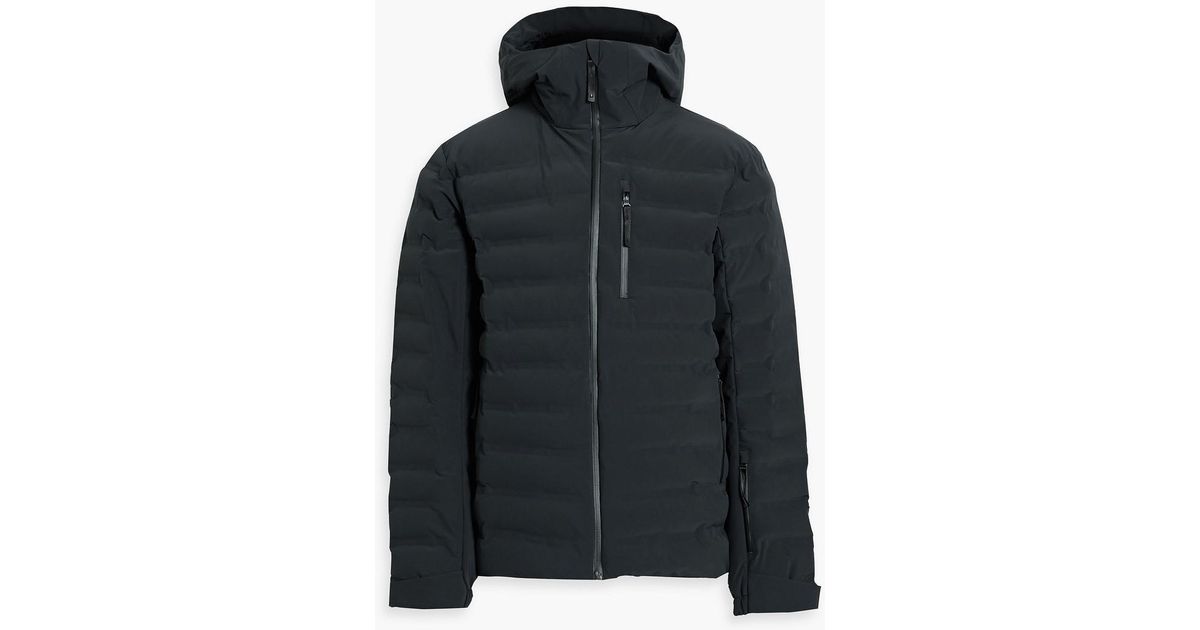 Aztech Mountain Pyramid Quilted Hooded Ski Jacket in Blue for Men | Lyst