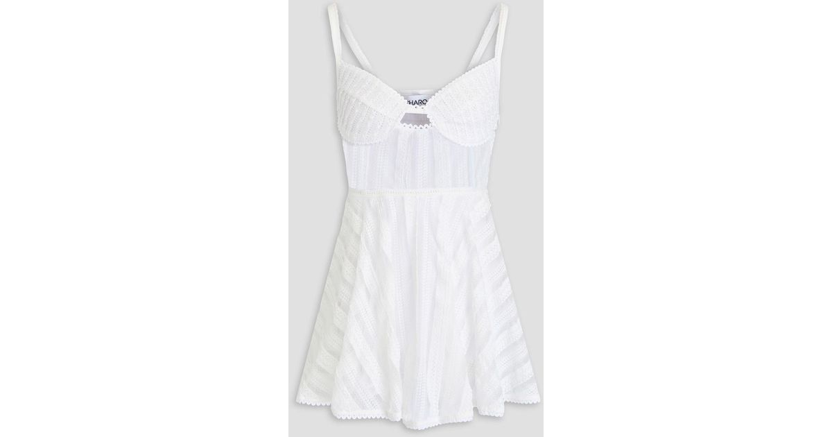 limmey short dress Lindy Lace Mini Dress