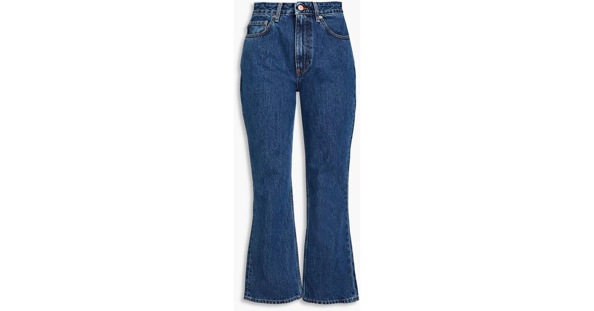 Ganni flared cheap jeans