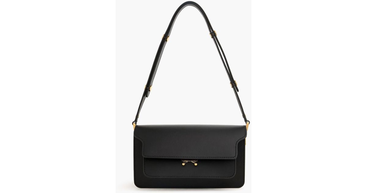 Marni Black Cotton Shoulder Bag