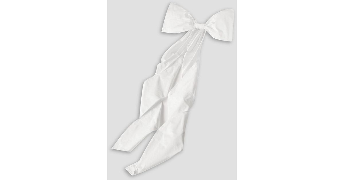 Maison Michel White Hair Bands main image 0