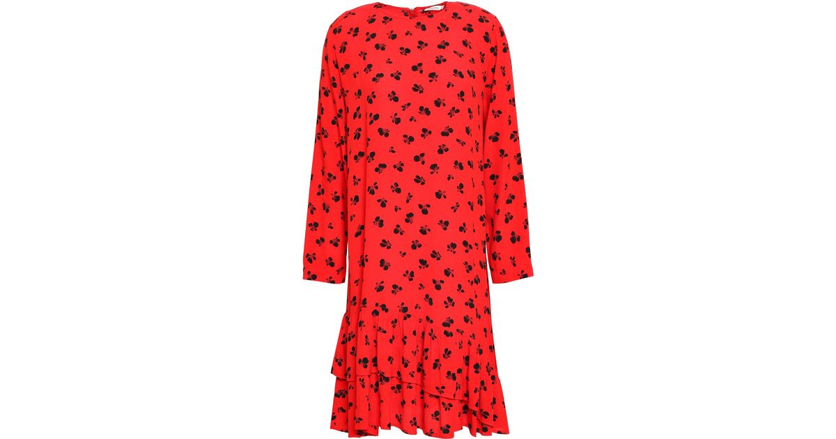 ganni emory dress