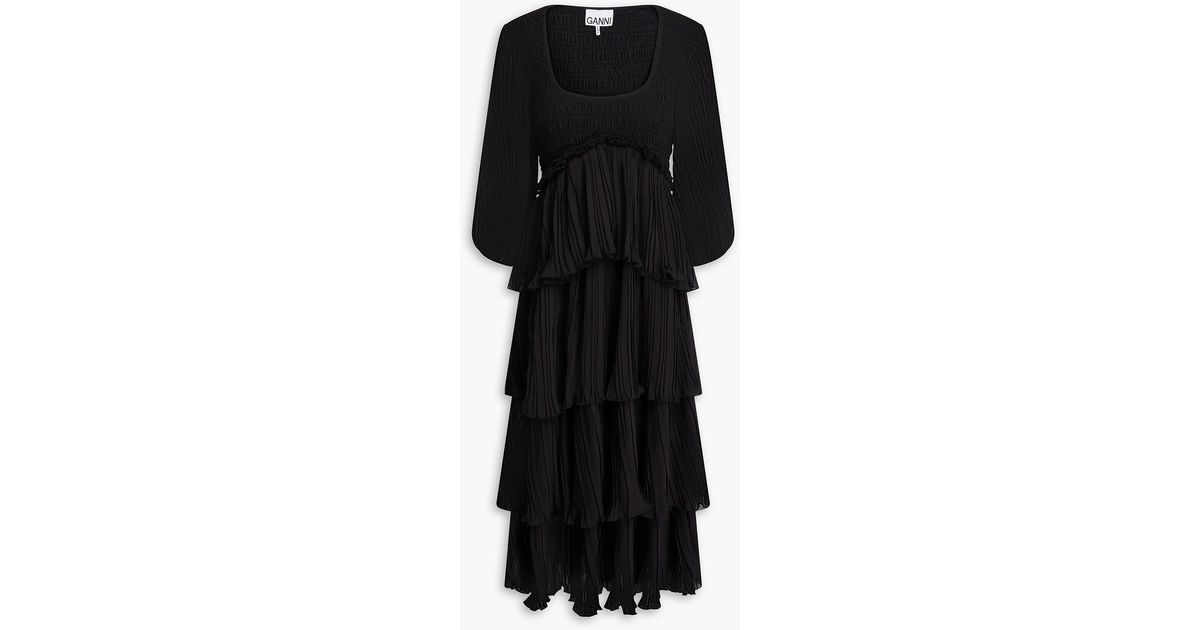 elegant lace midi dress Lady Black Tie - Elegant Garden Lace Midi Dress