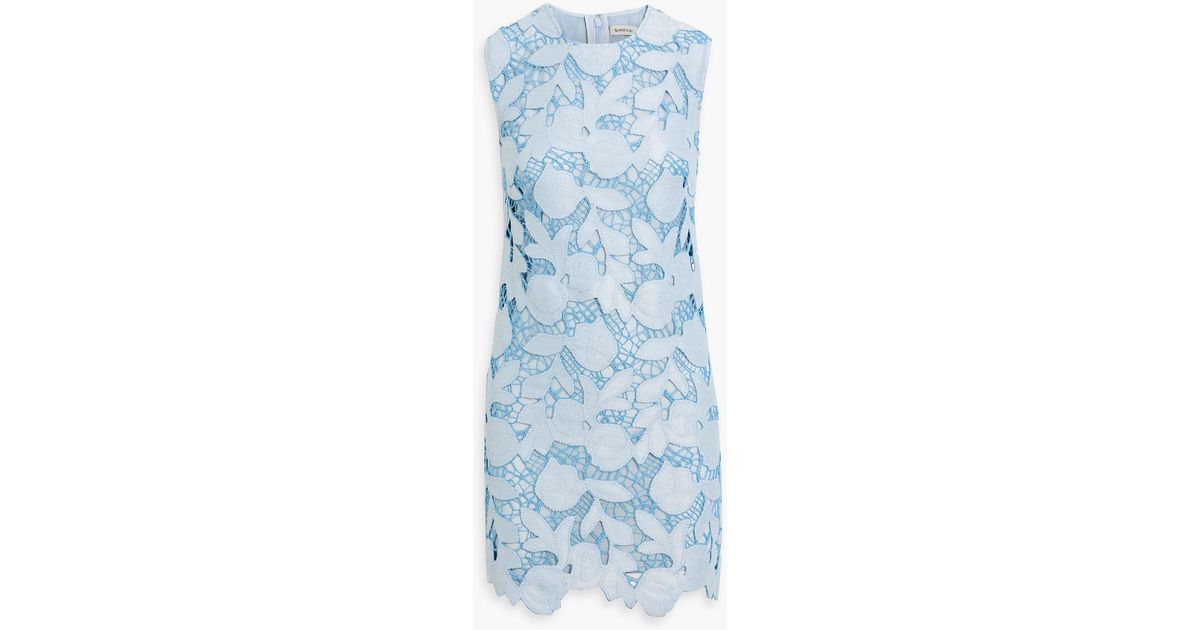chinese dress ladies Joy Guipure Lace Mini Dress White – Me & My Cousin main image 0