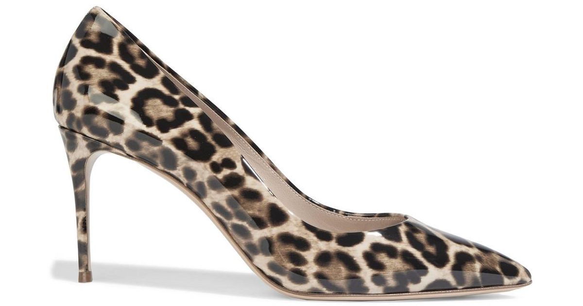 casadei leopard pumps