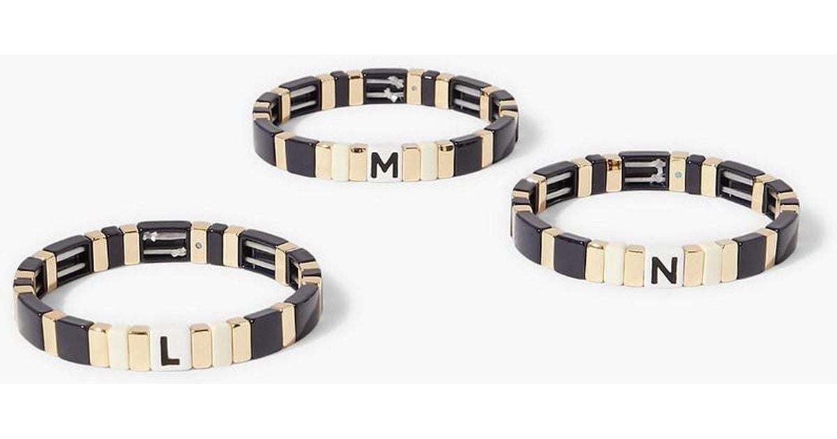 Roxanne assoulin alphabet soup hotsell enamel bracelet