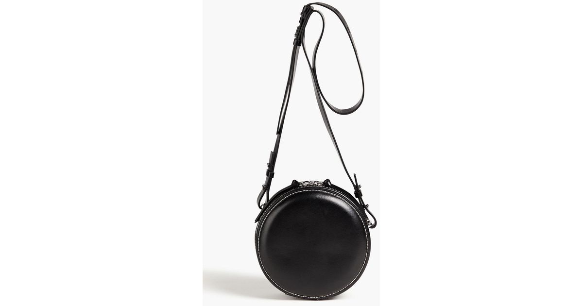 ★Ganni★ Mini Banner Logo Emboss Shoulder Bag Black A460509 MUSINSA | GANNI Mini Banner Logo Embossed Shoulder Bag