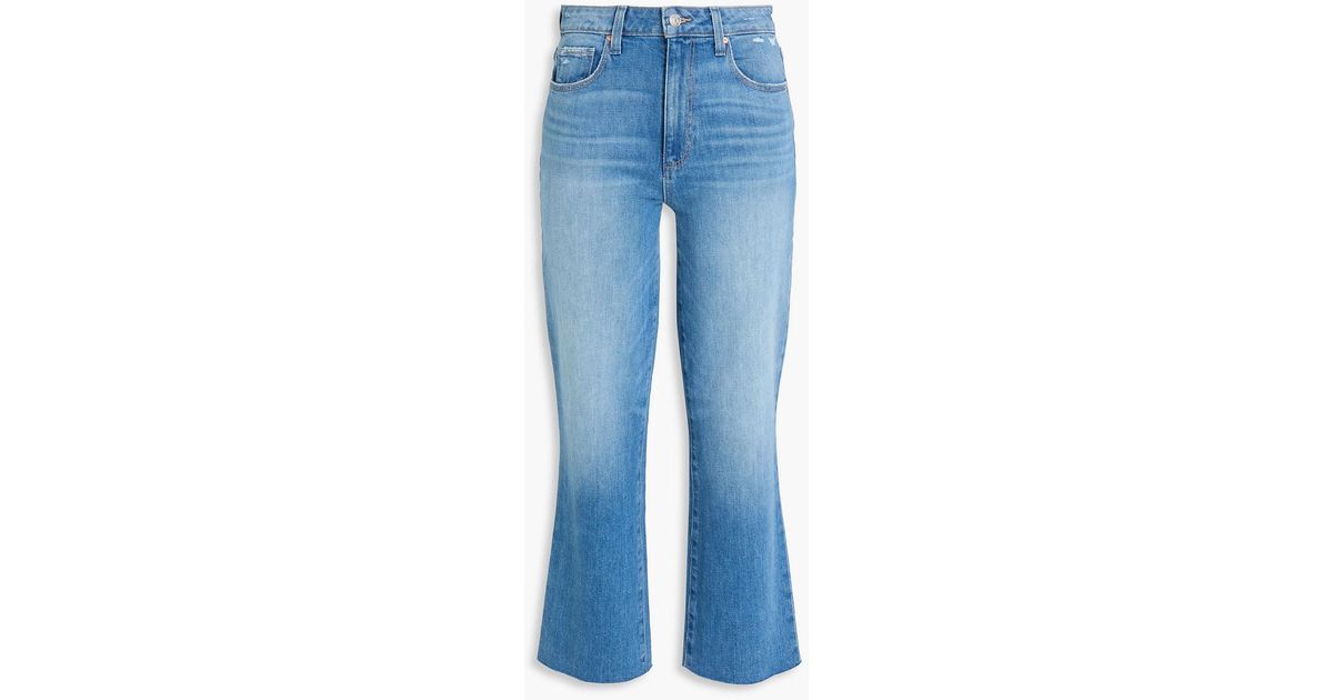 PAIGE Courtney High-Rise Kick-Flare Jeans in Blue | Lyst Canada