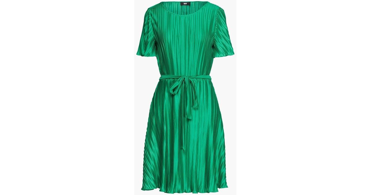dkny tie front dress