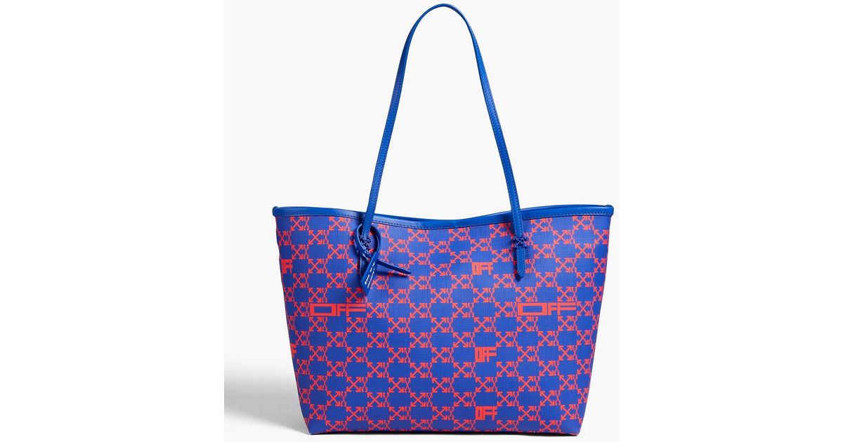 Off-White c/o Virgil Abloh Day Off Logo-print Coated-canvas Tote 