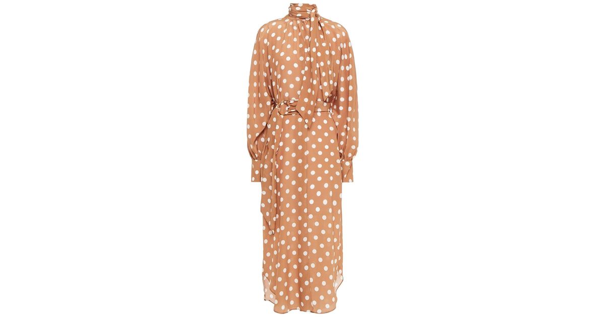 zimmermann batwing silk midi