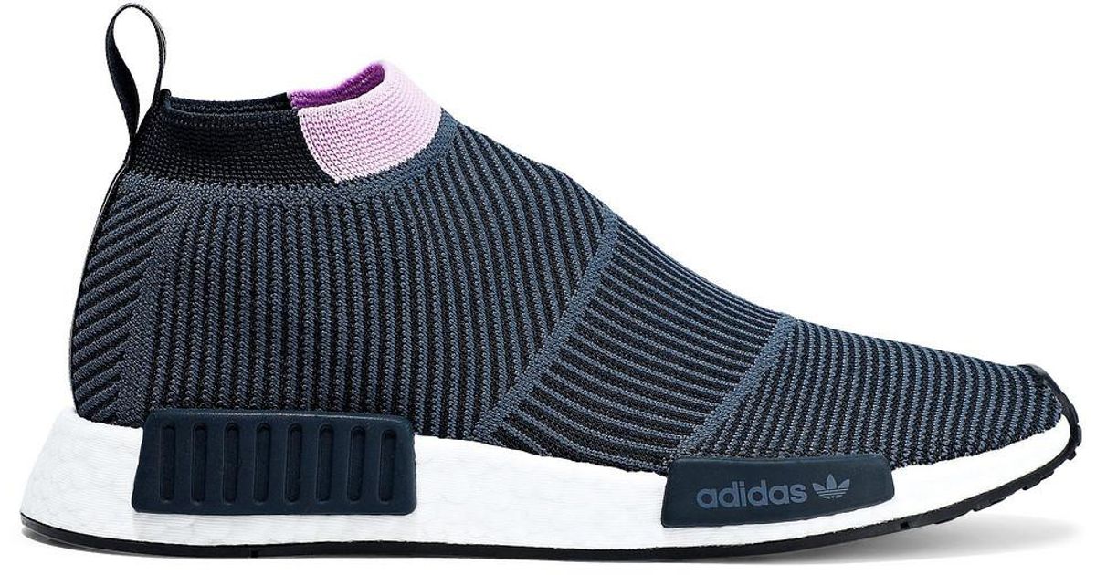 lilac navy purple adidas nmd