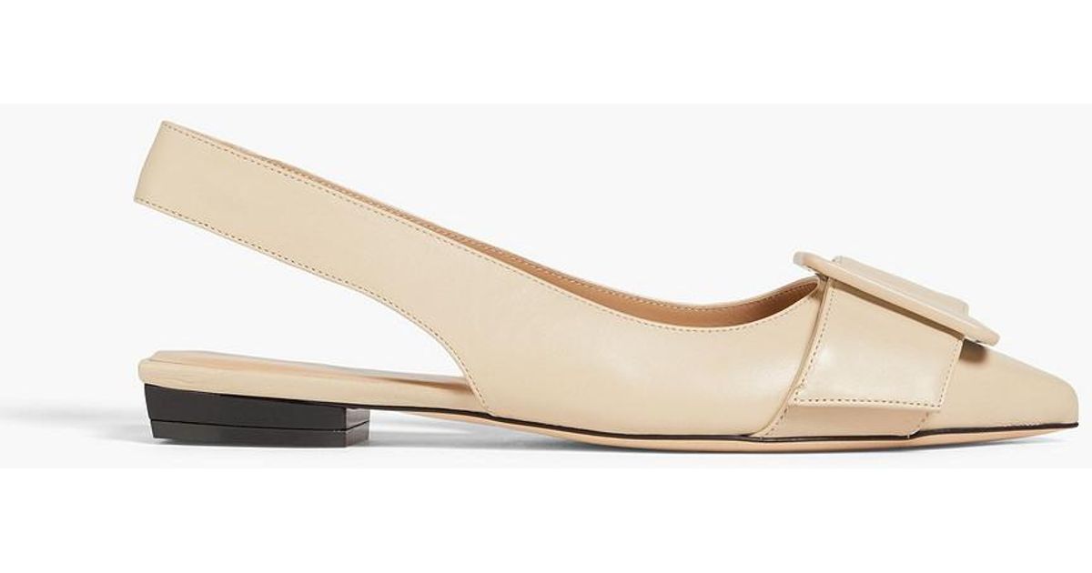 Sergio Rossi SR1 ballerina shoes - Neutrals