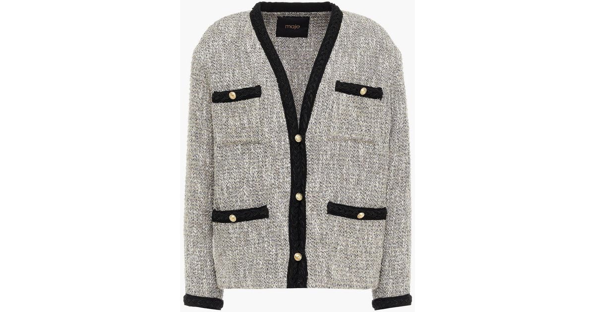 Maje tweed style coat hot sale