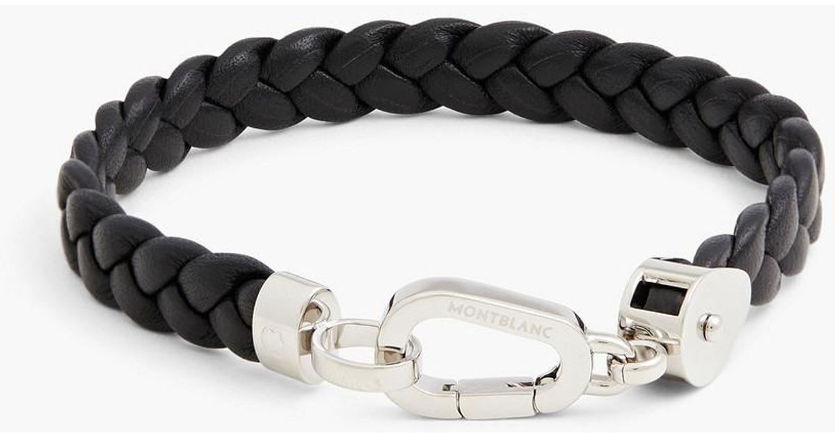 MONTBLANC Onyx-Bead Bracelet with Serpent Silver (63)Size 12405463 | Fast &  Free US Shipping | Watch Warehouse