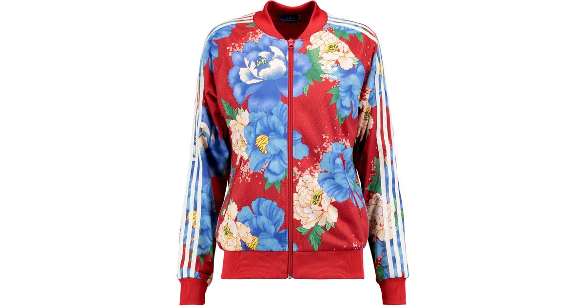 floral adidas jacket