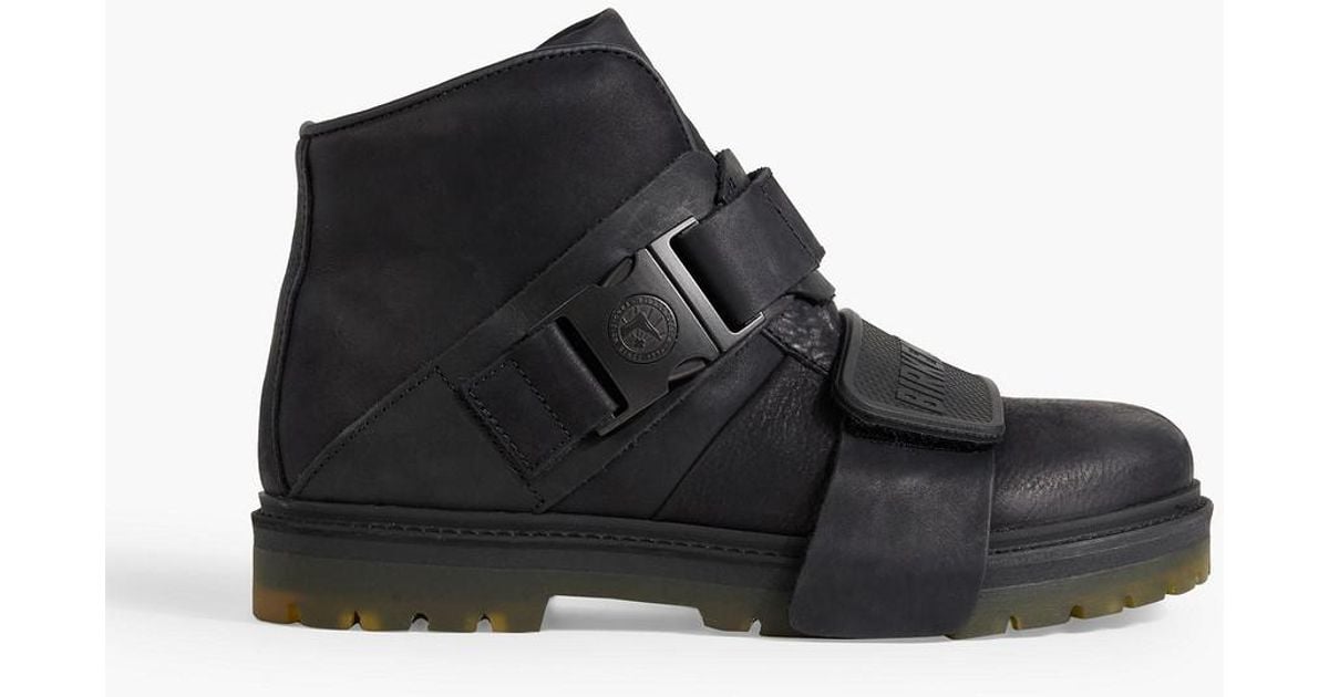 Rick Owens X Birkenstock Hancock Rotterhiker Leather Ankle