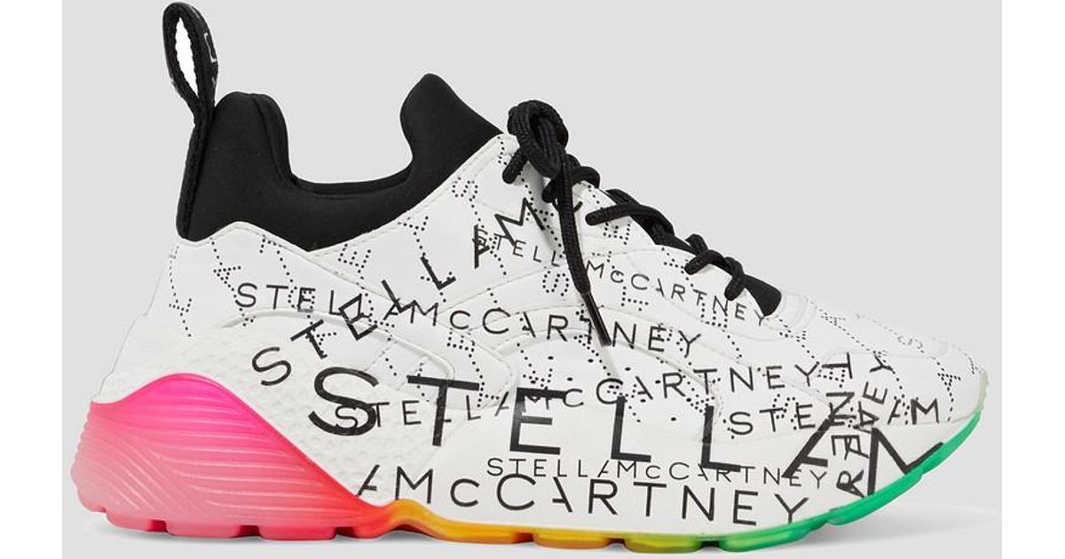 stella mccartney eclypse monogram sneakers