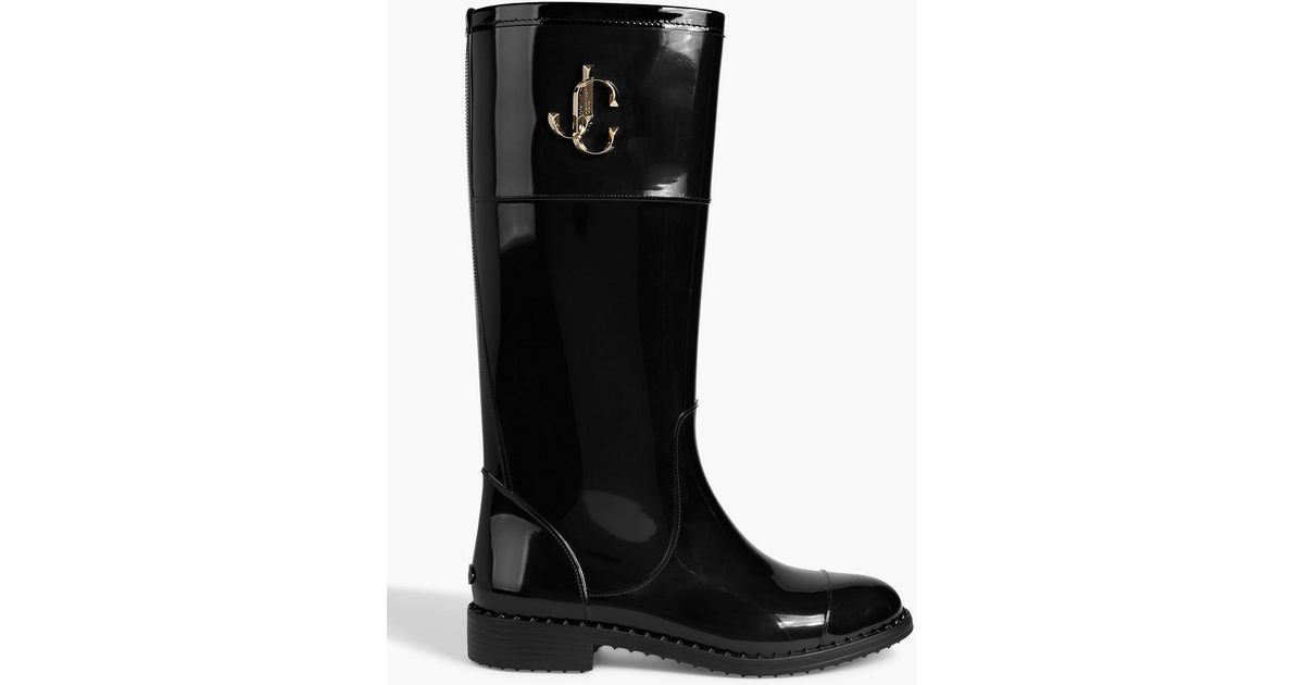 jimmy choo edith rain boots